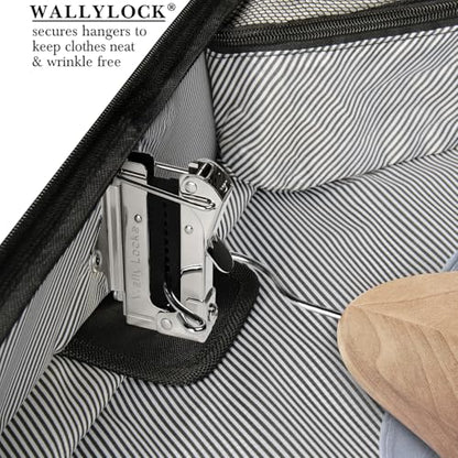 WallyBags Solutions 45" Premium Garment Bag with shoulder strap and pockets - size: 45-Inch
