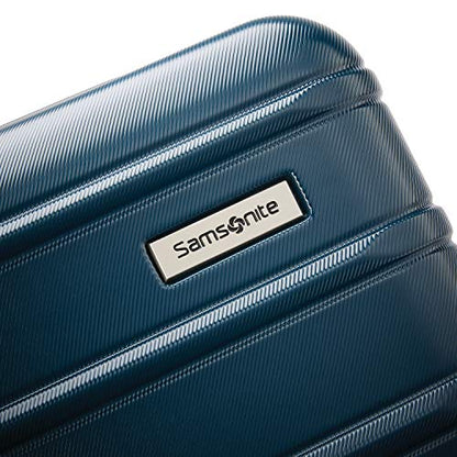 Samsonite Omni 2 Hardside 3 Piece Set - Includes Global Carry-On, Medium, & Large Checked Suitcases - 360° Dual Spinner Wheels - Integrated TSA Lock & Expansion - Amazon Exclusive - Nova Teal - color: Nova Teal, size: 3-Piece Set (Carry on/Medium/Large)