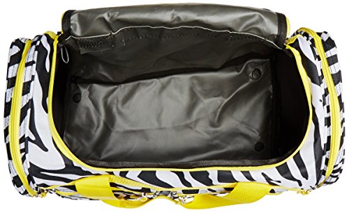 Rockland Duffel Bag, Yellow Zebra, 19-Inch - color: Yellow Zebra