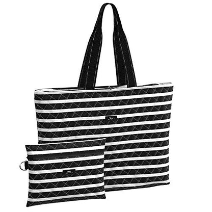 SCOUT Plus 1 Foldable Travel Tote Bag - 2 bags in 1 - color: Fleetwood Black