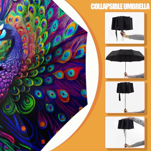 Folding Umbrella, Automatic Small Compact, Sun & Rain - color: MT62