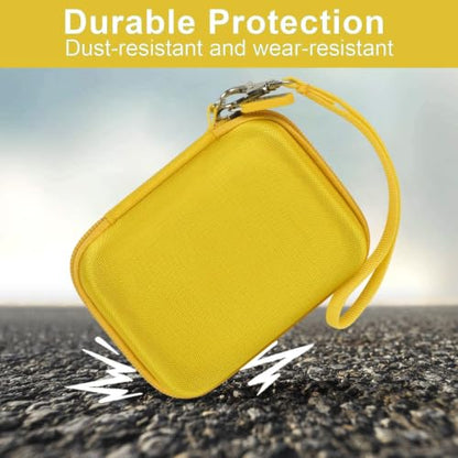ALKOO Digital Camera Case for CAMKORY, Camera Pouch for KODAK Pixpro -Yellow - color: Yellow
