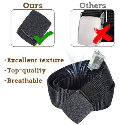 ElevateTech Travel Money Belt, Hidden Money Pouch Security Waist Wallet