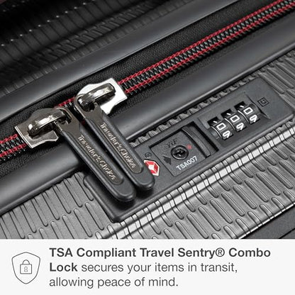 Traveler's Choice Maxporter II Polycarbonate Hardside Trunk with Spinner Wheels, Gray, 31-Inch Large Trunk - color: Gray, size: 31-inch Large Trunk