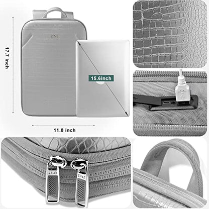 ZINZ Protective Laptop Backpack Expandable Daypack,G01Y01 - color: G01y01