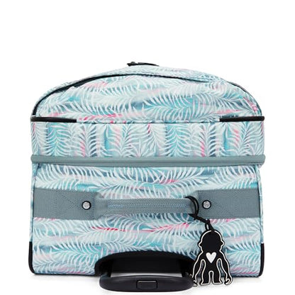 Kipling Women's Spontaneous L Prt Rolling Luggage - color: Palmtree Leaves, size: Large