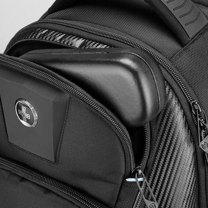 Swissdigital Design Laptop Backpack with Apple Find My Network SD1643FB-01 - color: Black/17inch