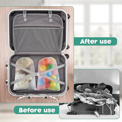 PLULON 26 Pcs Clear Shoe Bags for Travel, Clear Travel Shoe Bag for Storage - color: Clear with Black String
