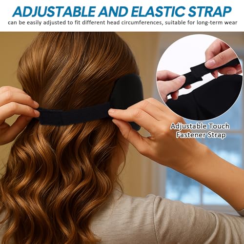 Chicingyou 50 Pack 3D Blackout Sleep Mask Side Sleeper Zero Eye Pressure | Contoured for Lash Extensions, Adjustable Strap, Complete Light Blocking, Soft Breathable Fabric, Travel Essential