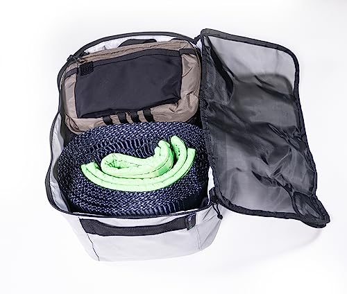 Van Essential Packing Cube with Mesh Top (Large) - color: Cool Gray, size: Large: 16" x 10" x 6"