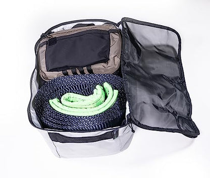Van Essential Packing Cube with Mesh Top (Large) - color: Cool Gray, size: Large: 16" x 10" x 6"