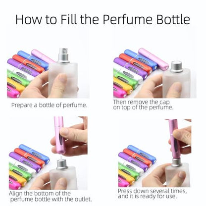 24 Pack Travel Bottles for Toiletries -TSA Approved Leak Proof Silicone Set - color: Black
