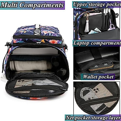 Gym Duffle Bag Backpack,4‑Way Waterproof with Shoe Compartment Travel Laptop - color: Orange