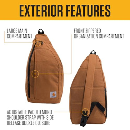 Carhartt Classic 10L Multi-Carry Sling Bag Carhartt Brown - color: Crossbody Backpack (Carhartt Brown)