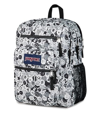 JanSport 34L Big Backpack - 15 Inch Laptop Sleeve, Doodle Dots - color: Doodle Dots