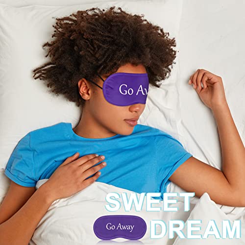 Eurzom 40 Pcs Funny Sleep Mask Bulk Soft Blackout Adjustable, Colorful - color: Colorful