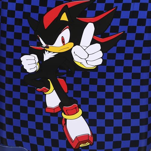 Bioworld Sonic the Hedgehog Modern Weatherproof 20" Rolling Luggage