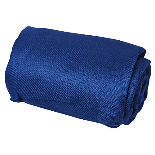 Cloudz Cozy Compact Airplane Travel Blanket for Your Flight, Car, Camping, Home or Comforting Warmth Anywhere! - Navy - color: Blue