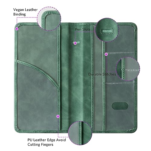 CoBak Car Registration and Insurance Holder - color: L-Emerald