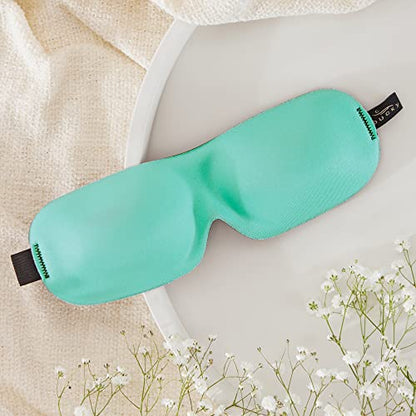 Bucky 40 Blinks No Pressure Eye Mask for Travel & Sleep - color: Aqua