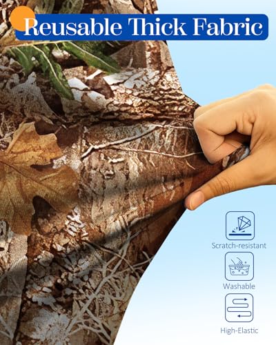 Slohif Luggage Cover for Suitcase Tsa Approved Protector - Forest Luggage Sleeve Large Suit Case Cover Travel Stretch Baggage Case Protective Washable Fit 21-23 Inch - size: S-(21-23) Inch, style: Forest