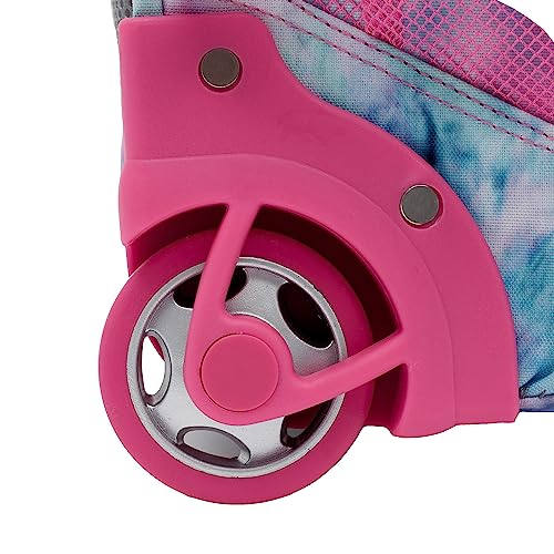 Travelers Club 18" Rolling Backpack with Shoulder Straps, Tye Dye - color: Tie Dye, size: 18 Inch
