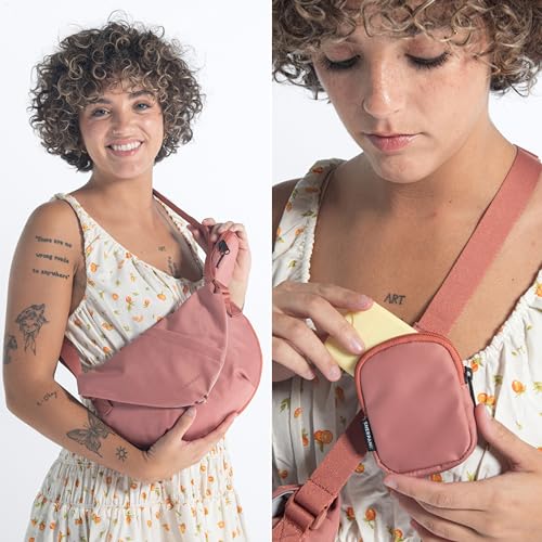 Sherpani Milli, Small Crossbody Purse for Women, Shoulder Bag - color: Desert
