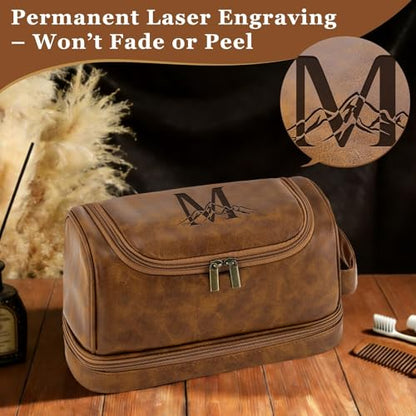 Personalized Christmas Retirement Birthday Gifts for Men - color: Light Brown, style: K