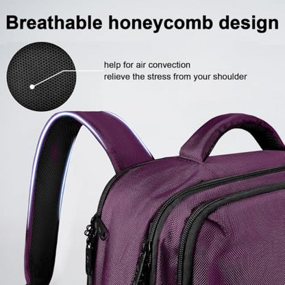 MATEIN Travel Backpack for Women, Extra Large 40L Carry on Backpack, Purple - color: Purple, size: X-Large