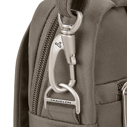 Travelon Anti-Theft Classic Medium Tour Bag - color: Nutmeg
