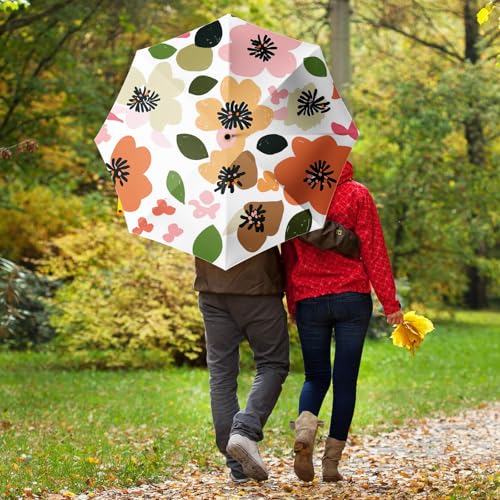 Folding Umbrella, Automatic Small Compact, Sun & Rain - color: MT75