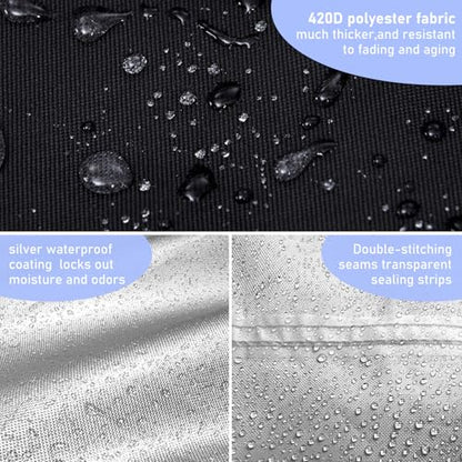 4Pack Wet Dry Bags for Swimsuits and Towels,Waterproof Reusable,Zipper