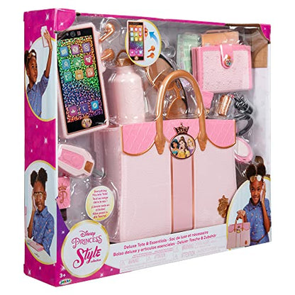Disney Princess Style Collection Deluxe Tote Bag Toy Purse Set (21pc) - style: Tote Bag