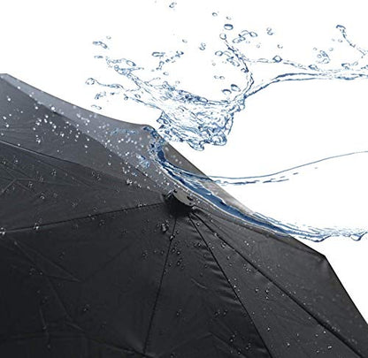 SY COMPACT Travel Umbrella - Windproof Automatic Compact Umbrellas for Rain - color: UPF-Starry sky blue