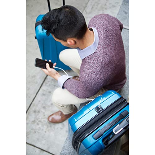 Samsonite Centric 2 Hardside Expandable Luggage with Spinner Wheels, Caribbean Blue, 3-Piece Set (20/24/28) - color: Caribbean Blue, size: 3-Piece Set (Carry on/Medium/Large)