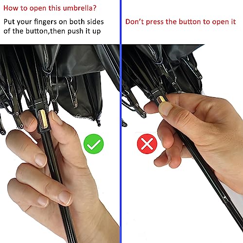 Mini Travel Umbrella with Case - Compact & Lightweight for Men & Women - Windproof & UV Protection - Portable Folding Pocket Umbrella