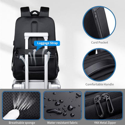Laptop Backpack for Men Women, 30L Business Backpack Fits 15.6 Inch - size: Fits 15.6 Inch laptop