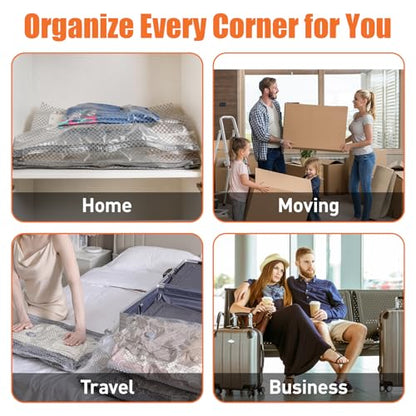 Vacuum Storage Bags for Travel with Cordless Electric Pump, 15 Pack - size: 15 Combo Travel Size