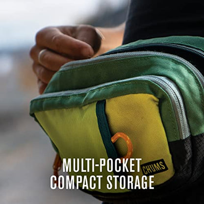Chums Trekker Waist Pack, Tactical Fanny Pack for Travel - color: Teal