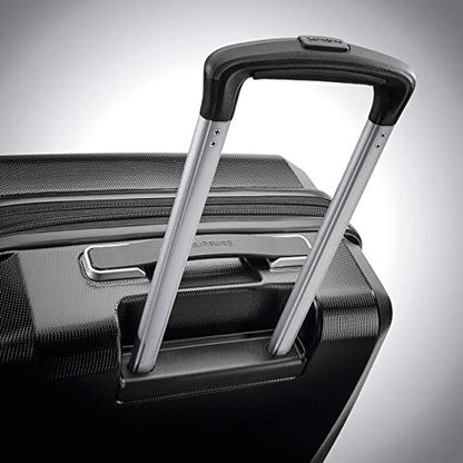 Samsonite Winfield 3 DLX Hardside Expandable Luggage with Spinners, Black, Carry-On 20-Inch - color: Black, size: Carry-On 20-Inch