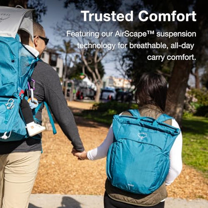 Osprey Poco Baby Changing Tote - Travel Diaper Bag with Changing Pad - color: Tan Concrete