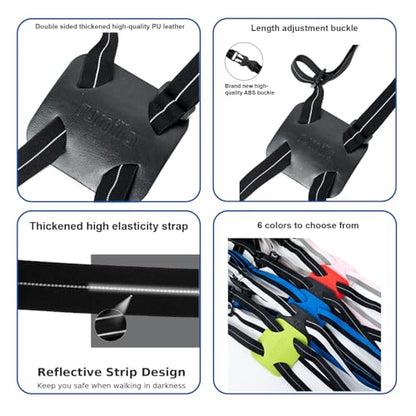 Luggage Straps for Suitcases, Travel Accessories to Connect Two Suitcase, Add A Bag Luggage Strap for Carry On Luggages Adjustable Buckle Belt (Black/Black-1pcs) - color: Black/Black-1pcs