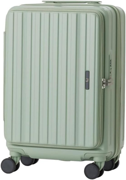 LEGEND WALKER 24" Checked Luggage, Light Green, 5524-60 - color: Light green, size: 24 inch