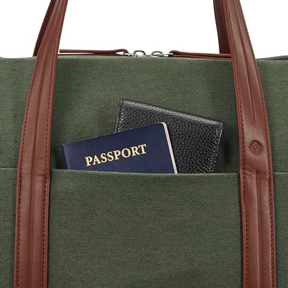 Samsonite Virtuosa Weekender Duffel Overnight Bag with Laptop Computer Sleeve - color: Pine Green