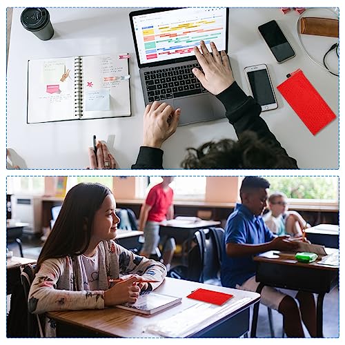 PATIKIL Waterproof Zipper File Bags, 3 Pack A6 Document Holders Pencil Pouch for Office, Light Blue - color: Light Blue, size: A6