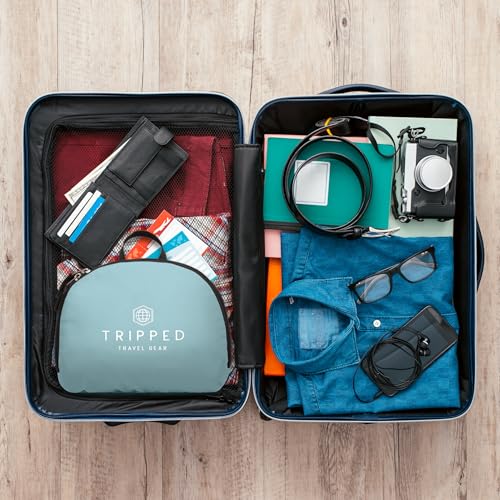 TRIPPED Travel Gear 20L Packable Travel Backpack for All-Day Comfort - color: Teal