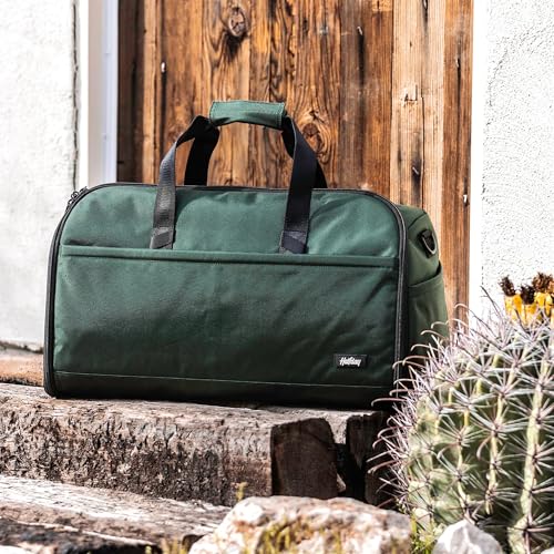 Halfday Convertible 2-in-1 Premium Garment Duffel 40L Weekender, Pacific - color: Pacific, style: Premium, 40l