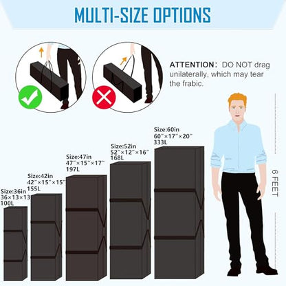 Extra Large Duffle Bag – 600D Oxford Storage Bag, 42" - size: 42inch