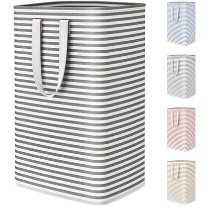 Lifewit 75L Large Collapsible Laundry Basket with Extended Handles, Black - color: Black, size: 75L