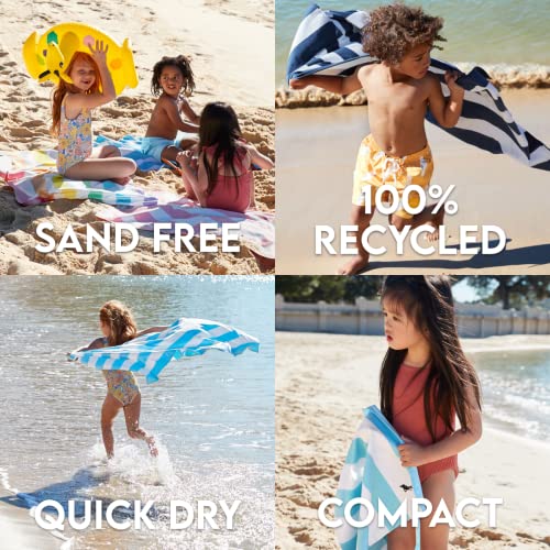 Dock & Bay Quick Dry Beach Towel - Cabana - Malibu Pink, Medium - color: Cabana Light - Malibu Pink, size: Medium (130x70cm, 51x27")
